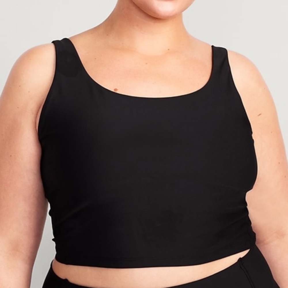 Old Navy | Racerback Longline Sports Top W/ Built-In Bra